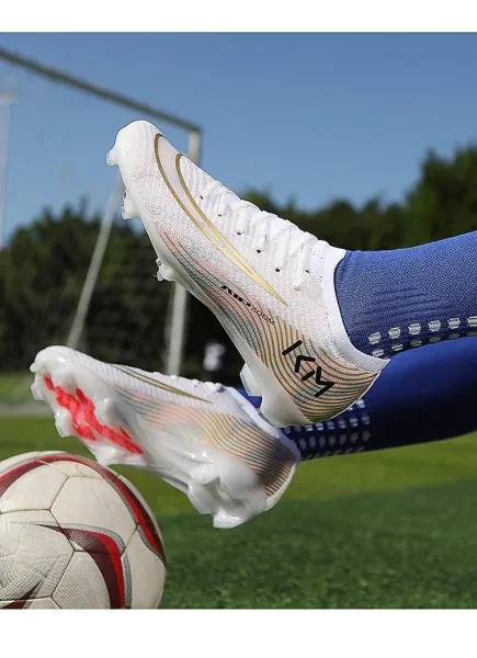 Nike Mercurial Superfly VIII Orange Blue Football Cleats Running Shoes - 23