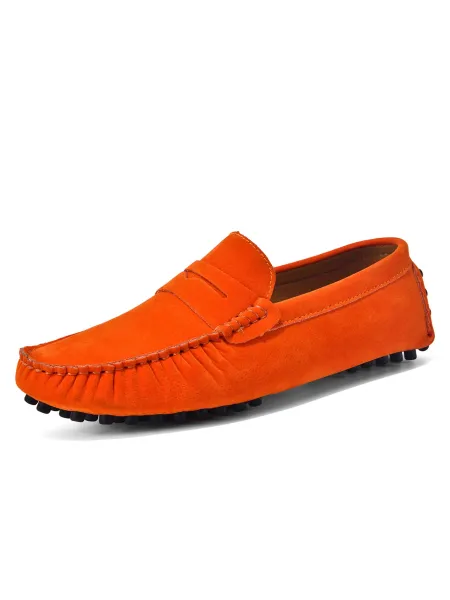 Design Loafer in Sky Blue Suede Casual Shoes - 2
