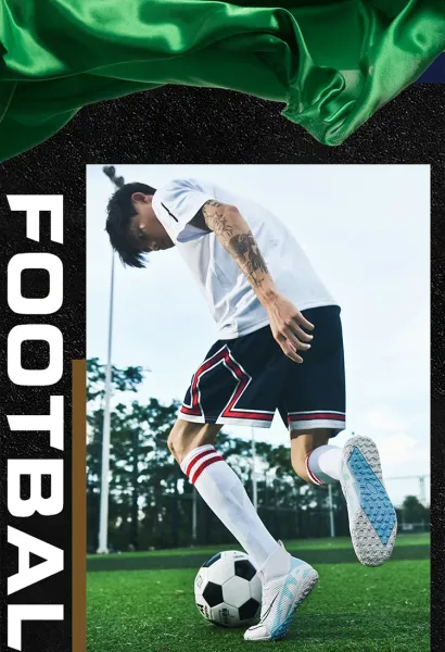 Nike Mercurial Superfly FG White Aqua Black Soccer Cleats Sneakers - 3
