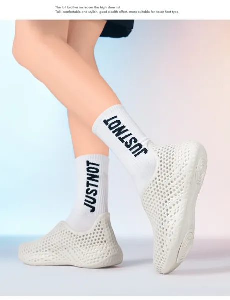 Design 3D-Printed Mesh Slip-On Gray Casual Shoes - 11