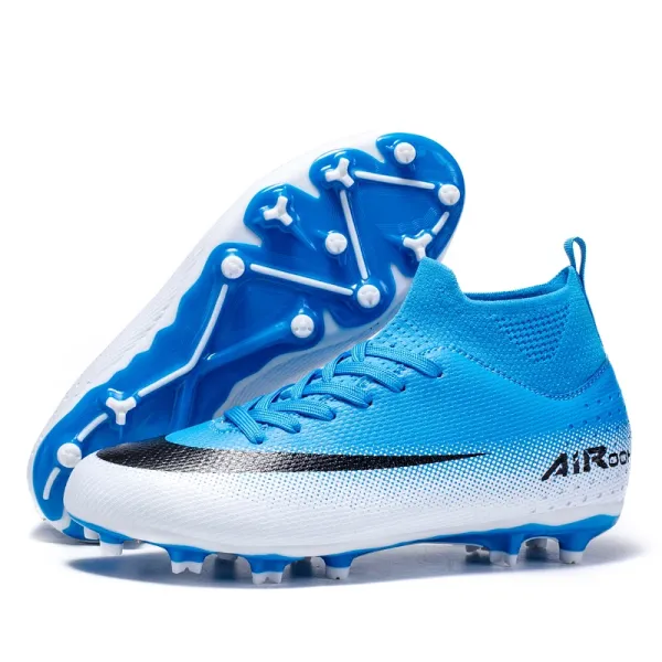 Nike Air Zoom Mercurial Superfly FG Blue / White Football Cleats Running Shoes - 1