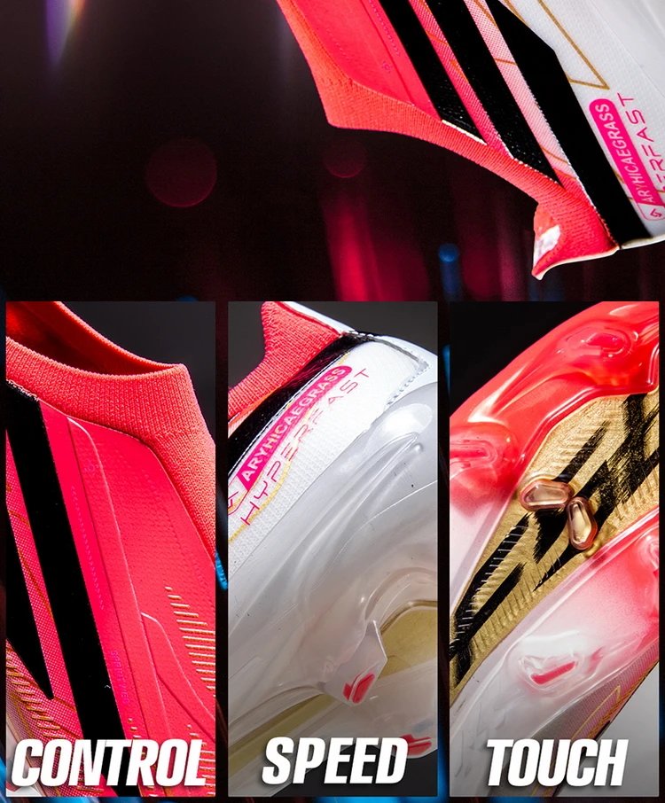 Adidas X Speedportal.1 FG Neon Yellow Pink Black Football Boots Sneakers - 4