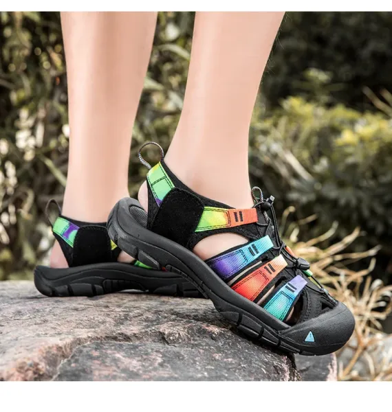 Design Keen Newport H2 Multicolor Rainbow Sandals - 25