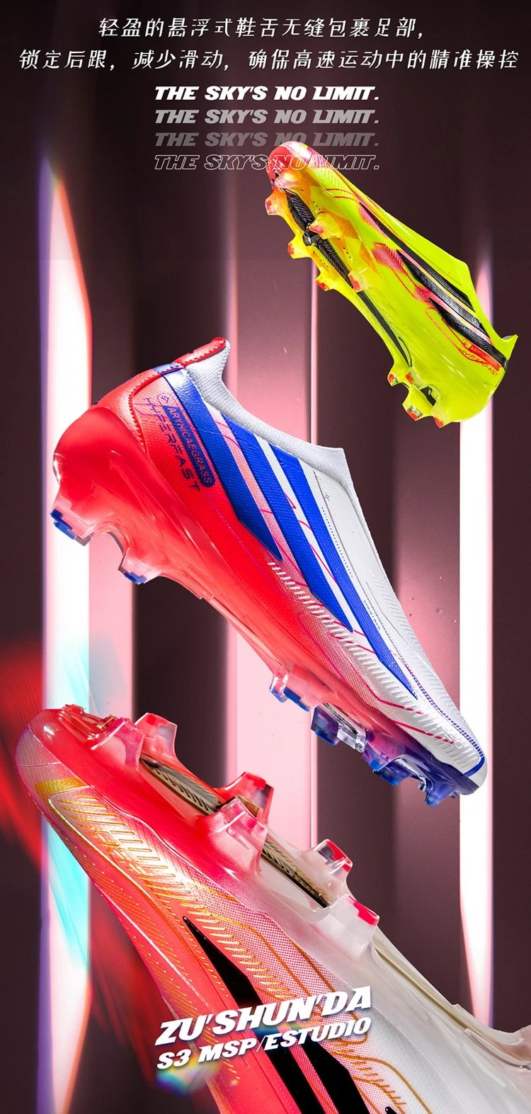 Adidas X Speedportal.1 FG Neon Yellow Pink Black Football Boots Sneakers - 3