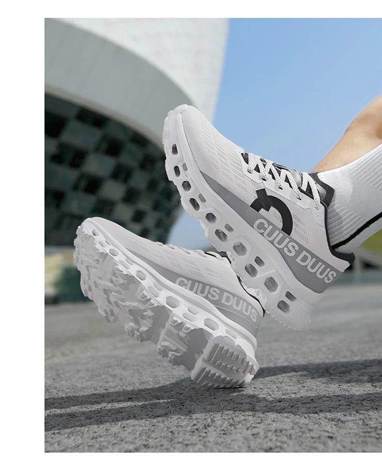 Design CUUS DUUS Running Shoes White Running Shoes - 13