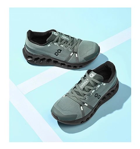 On CloudTrek Light Sage Green Running Shoes - 18