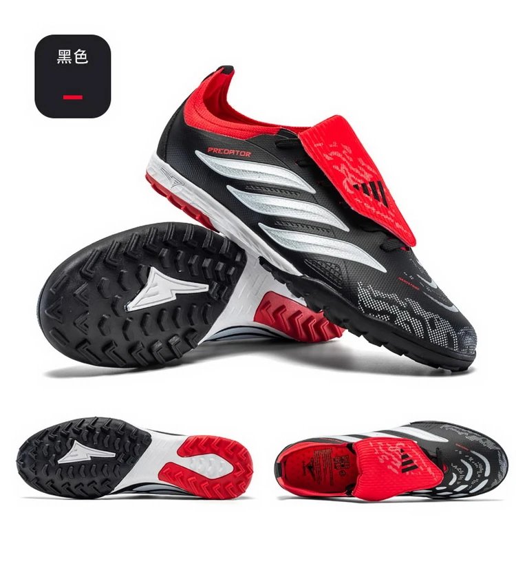 Adidas Predator Accuracy.1 Low Black / Red / Pink Football Boots Sneakers - 66
