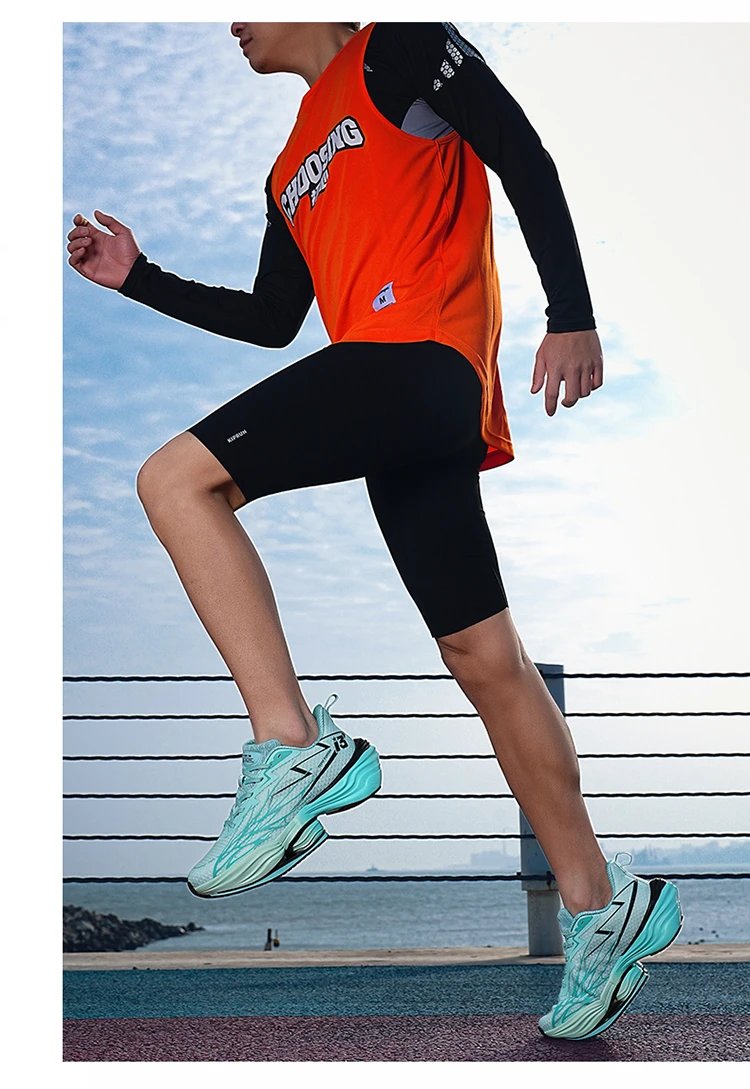Design i3 Trend Running Sneakers White Orange Red Running Shoes - 20