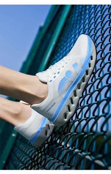 Design CUUS DUAL Black Gold Running Shoes - 13