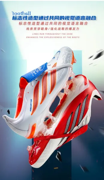 Adidas Predator Accuracy.1 Low Black / Red / Pink Football Boots Sneakers - 2