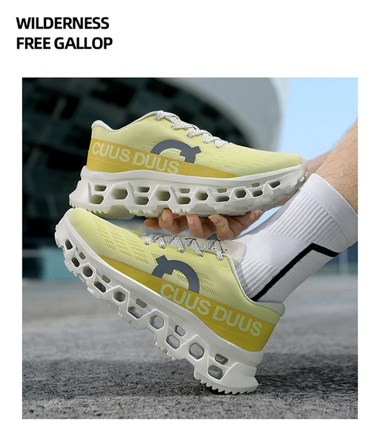 Design CUUS DUUS Running Shoes White Running Shoes - 10