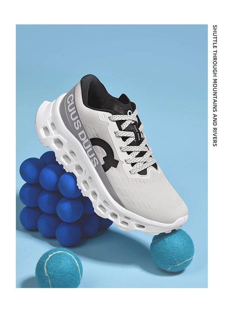 Design CUUS DUUS Running Shoes White Running Shoes - 14