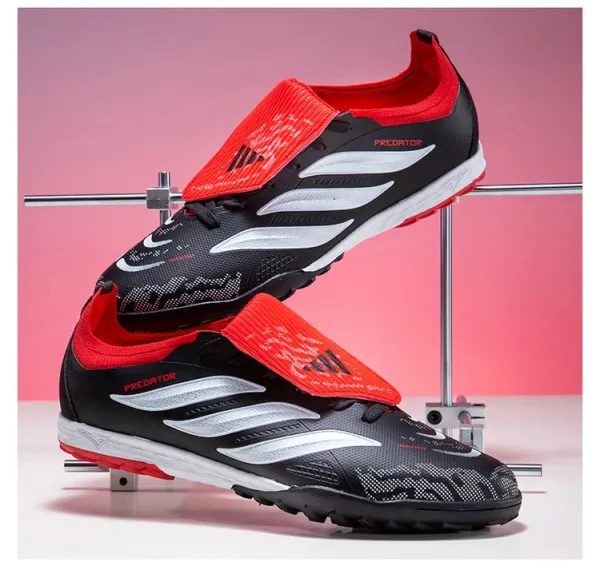 Adidas Predator Accuracy.1 Low Black / Red / Pink Football Boots Sneakers - 53