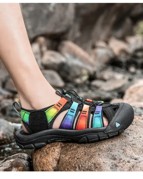 Design Keen Newport H2 Multicolor Rainbow Sandals - 23