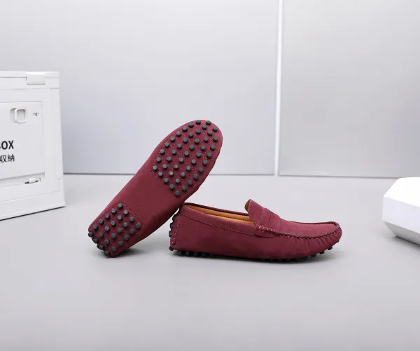 Design Loafer in Sky Blue Suede Casual Shoes - 53