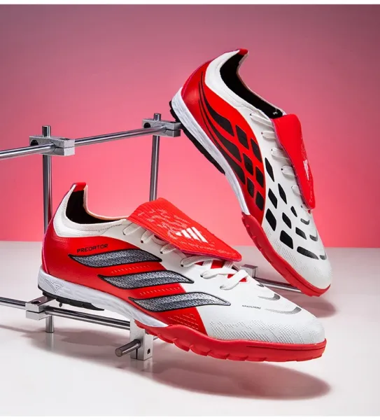 Adidas Predator Accuracy.1 Low Black / Red / Pink Football Boots Sneakers - 58