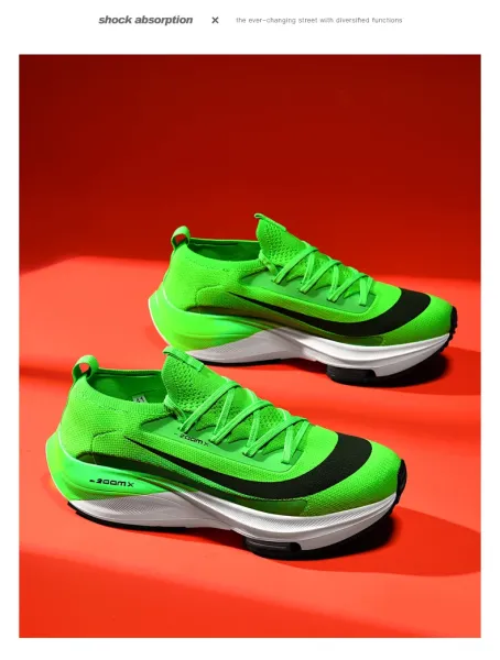 Nike ZoomX Streakfly Red Black Running Shoes - 10