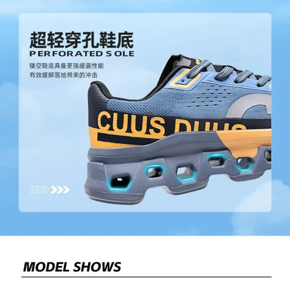 Design Cuiis Duus Chunky Sneakers Black Chunky Sneakers - 7