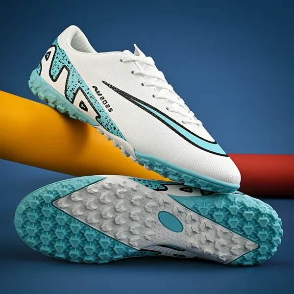 Design Mercurial 2025 Turquoise Speckle Football Cleats Sneakers - 17