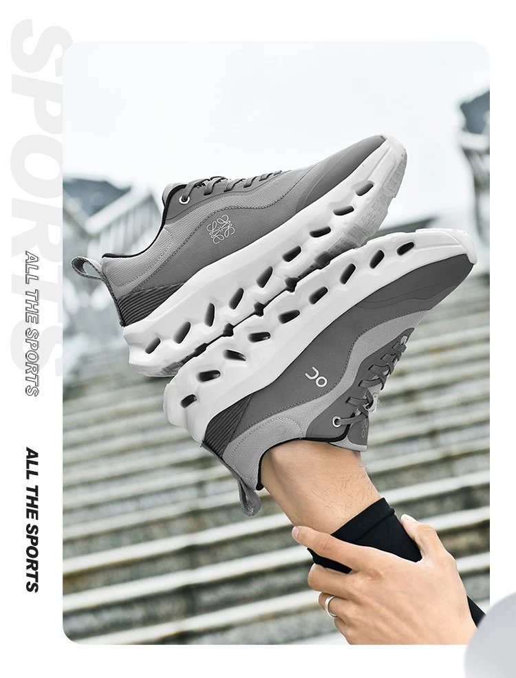 On Running Cloudmonster Black Sneakers Running Shoes - 4