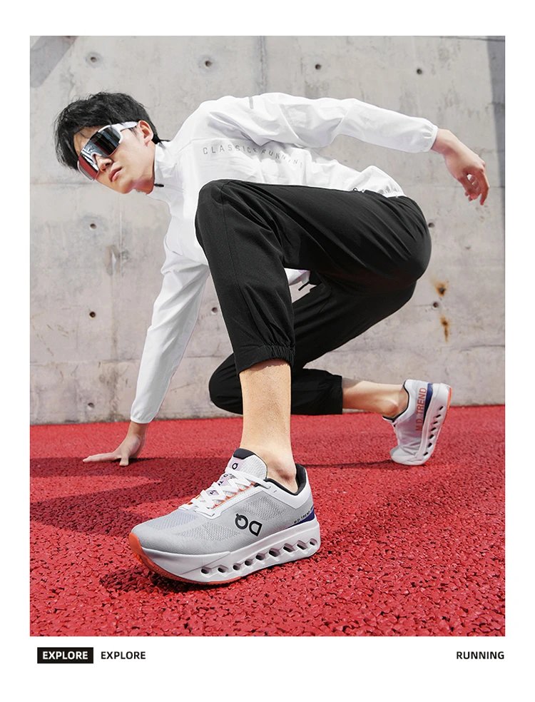 On Running Cloudmonster M.D. Trend Black Green Sneakers Running Shoes - 9