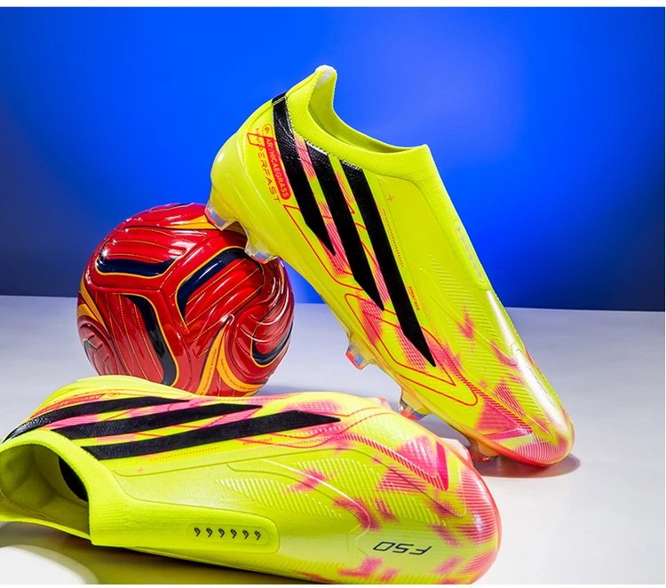 Adidas X Speedportal.1 FG Neon Yellow Pink Black Football Boots Sneakers - 33