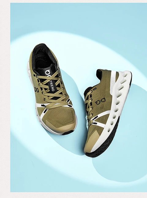 On CloudTrek Light Sage Green Running Shoes - 7
