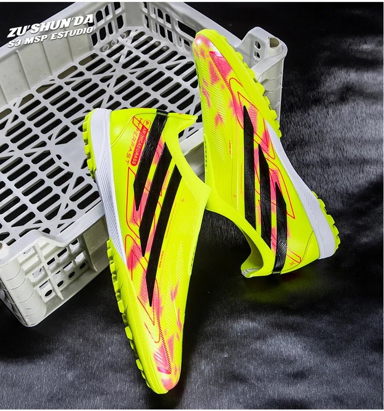 Adidas X Speedportal.1 FG Neon Yellow Pink Black Football Boots Sneakers - 65