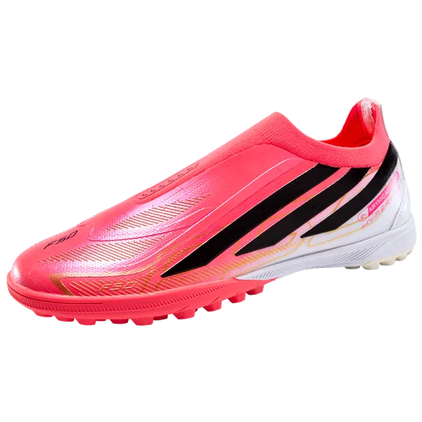 Design Artificial Hyper F-50 Turf Soccer Cleats Pink Sneakers - 1
