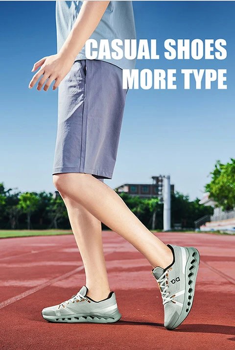 On CloudTrek Light Sage Green Running Shoes - 3