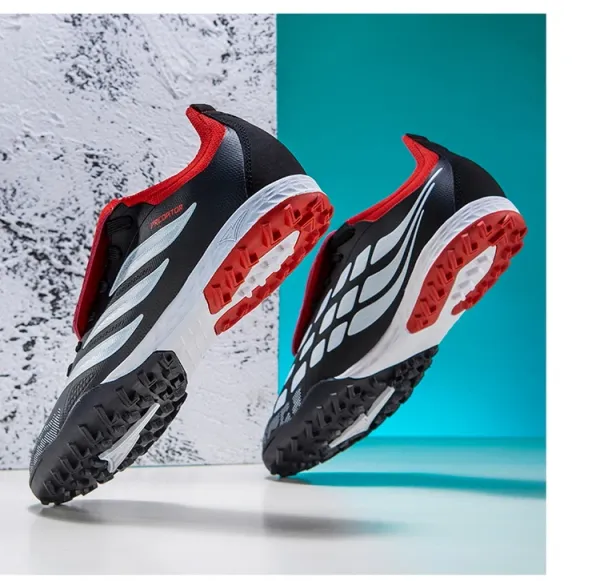 Adidas Predator Accuracy.1 Low Black / Red / Pink Football Boots Sneakers - 54
