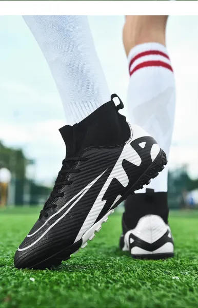 Nike Mercurial Superfly FG White Aqua Black Soccer Cleats Sneakers - 30