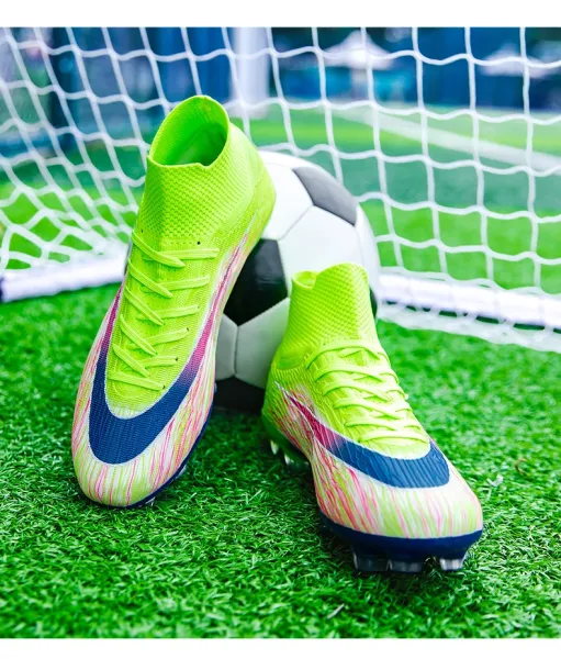 Nike Mercurial Superfly VI Academy FG Pink Orange White Football Cleats Sneakers - 27