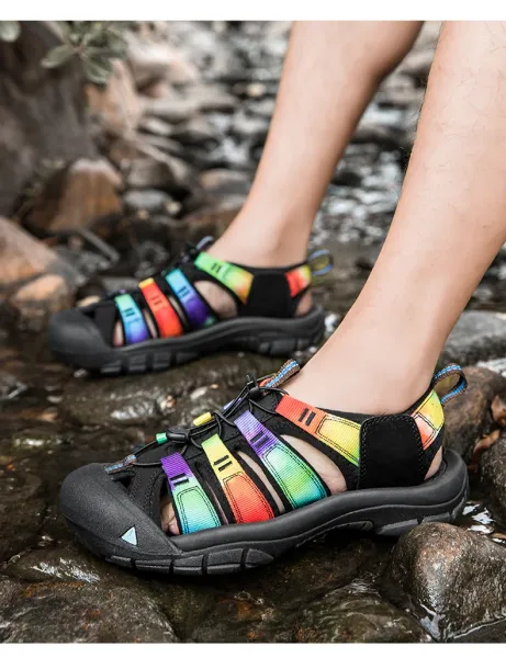 Design Keen Newport H2 Multicolor Rainbow Sandals - 19