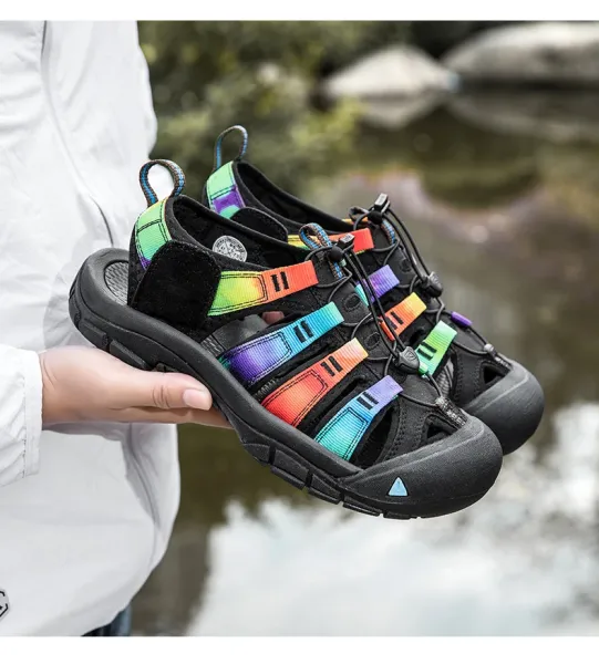 Design Keen Newport H2 Multicolor Rainbow Sandals - 20