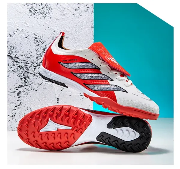 Adidas Predator Accuracy.1 Low Black / Red / Pink Football Boots Sneakers - 60