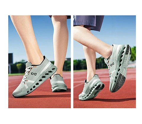 On CloudTrek Light Sage Green Running Shoes - 15