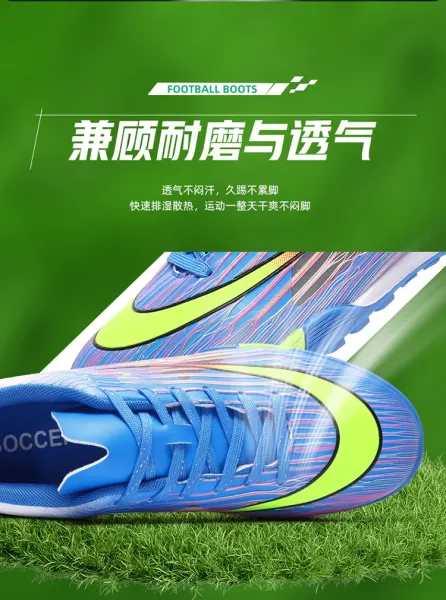Design Kawlang F-52 ZOOM Black Gold Indoor Soccer Shoes Sneakers - 7
