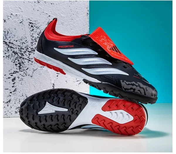 Adidas Predator Accuracy.1 Low Black / Red / Pink Football Boots Sneakers - 55