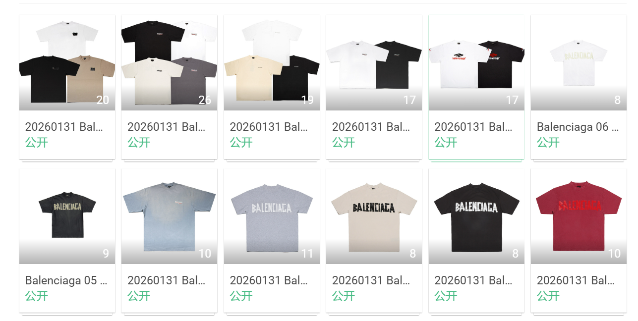 20260131 BF series B**alenciaga t-shirt