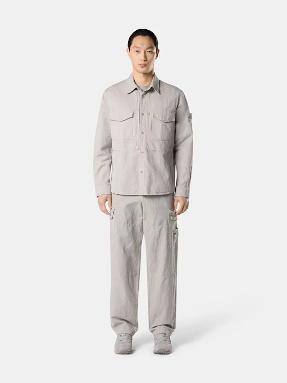 2026031611 Stone Island L1200012 Cotton Linen Canvas S.I.