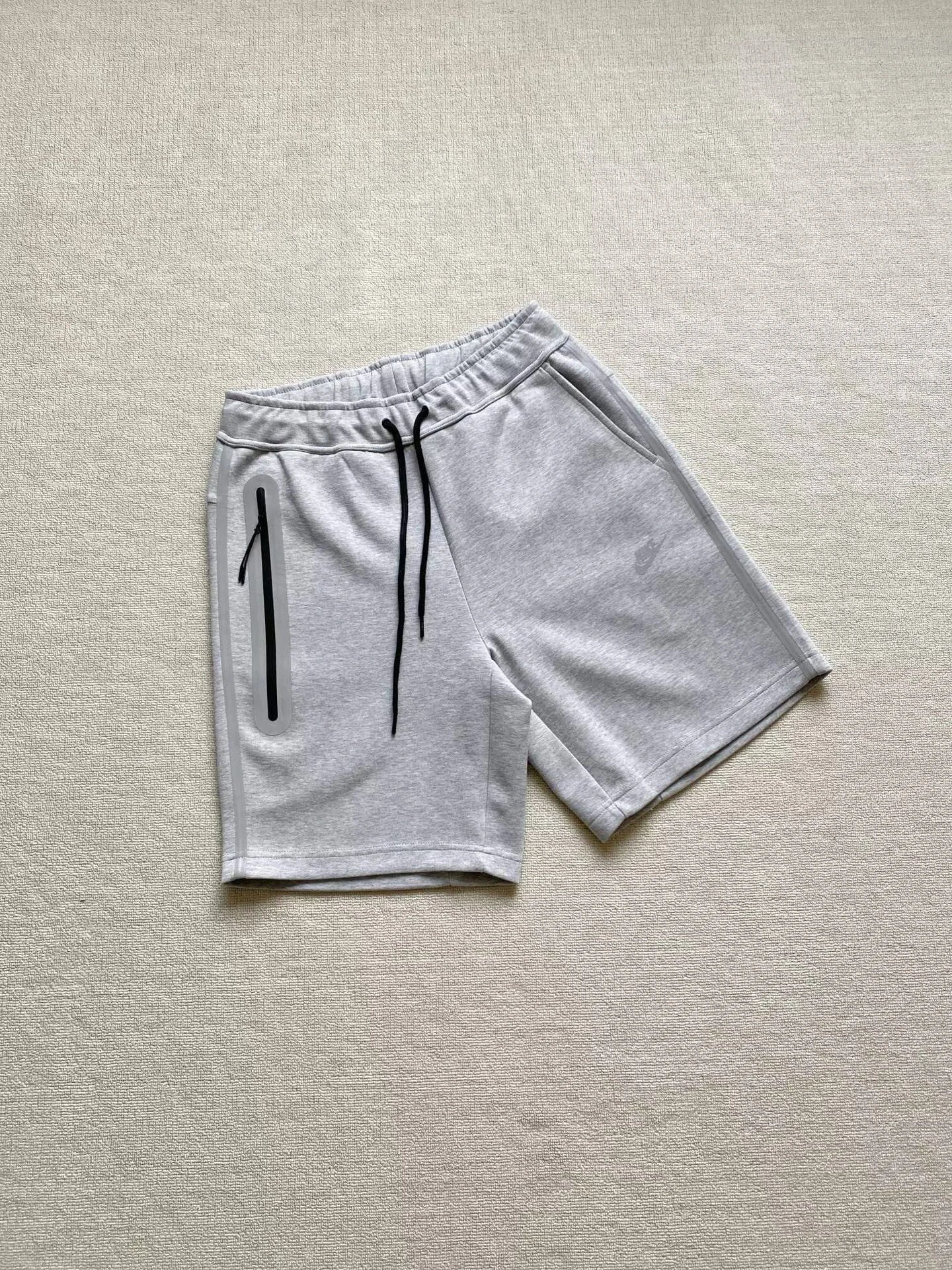 Reflective Zipper Shorts -1
