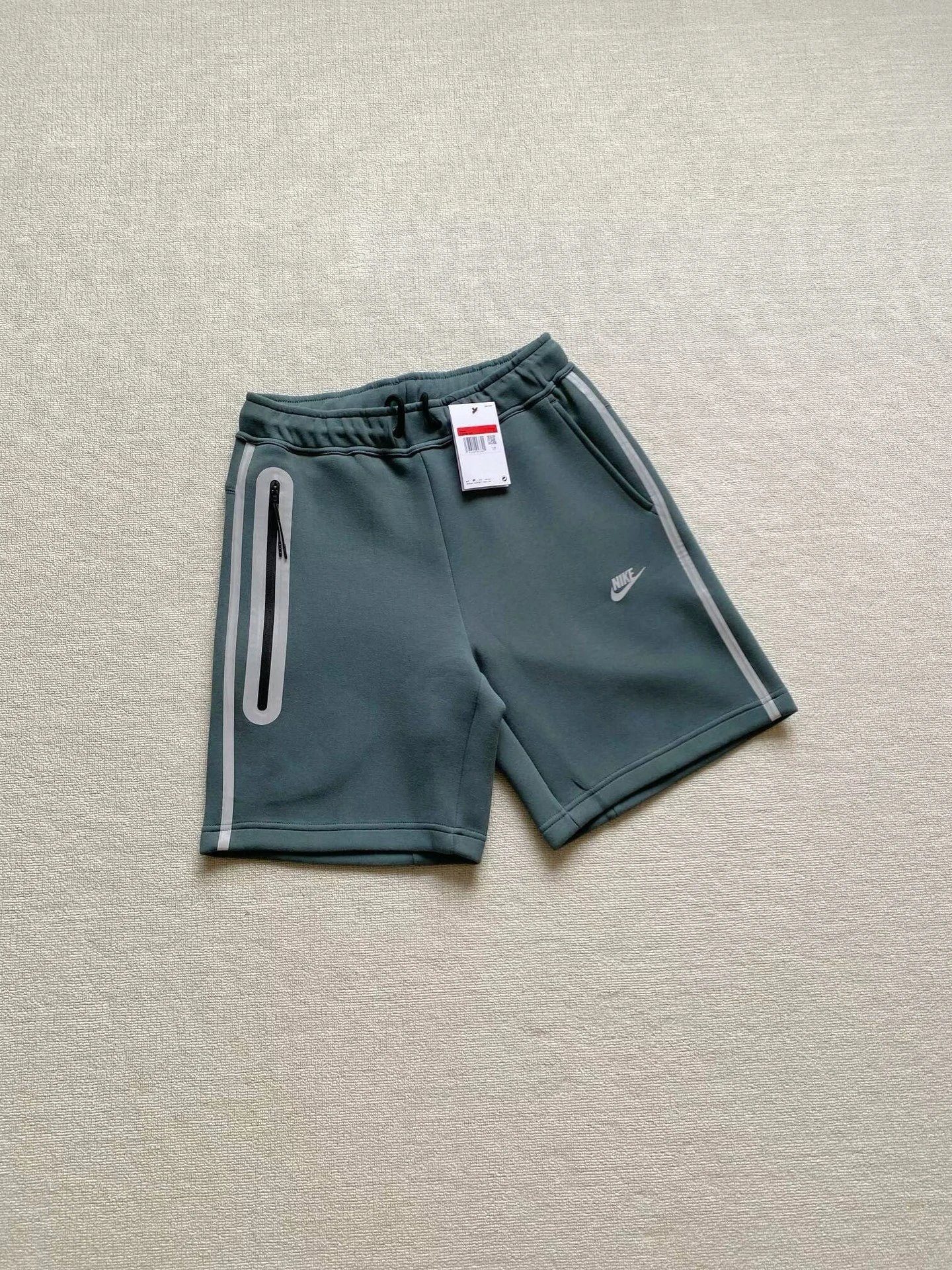 Reflective Zipper Shorts -4
