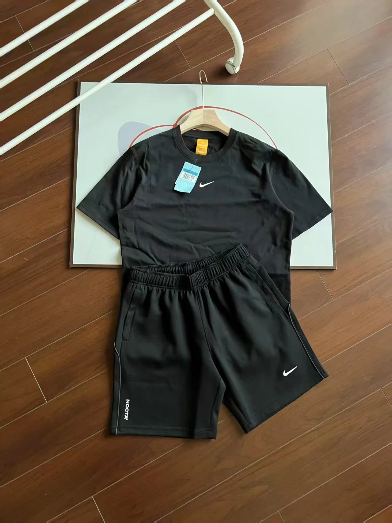 black suit