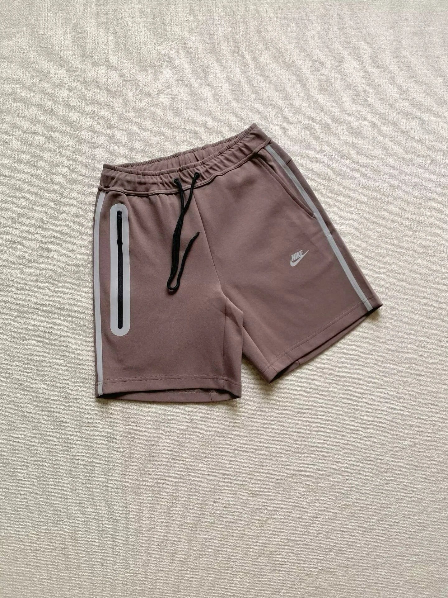 Reflective Zipper Shorts -5