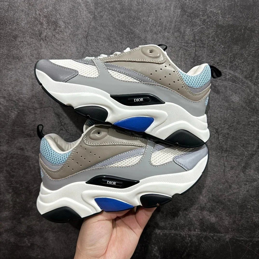 B22 White Gray Blue