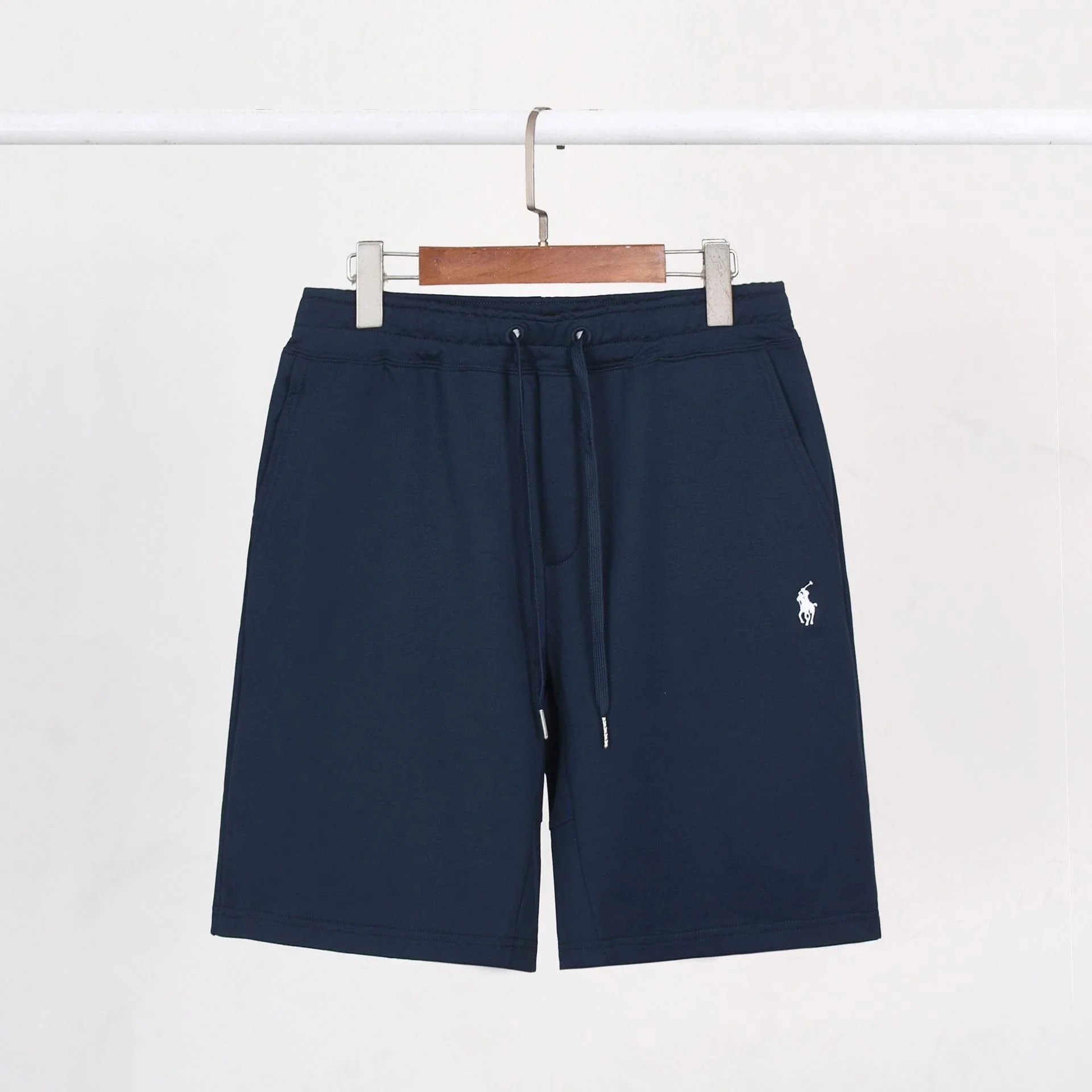 Ralph Shorts Navy White Logo