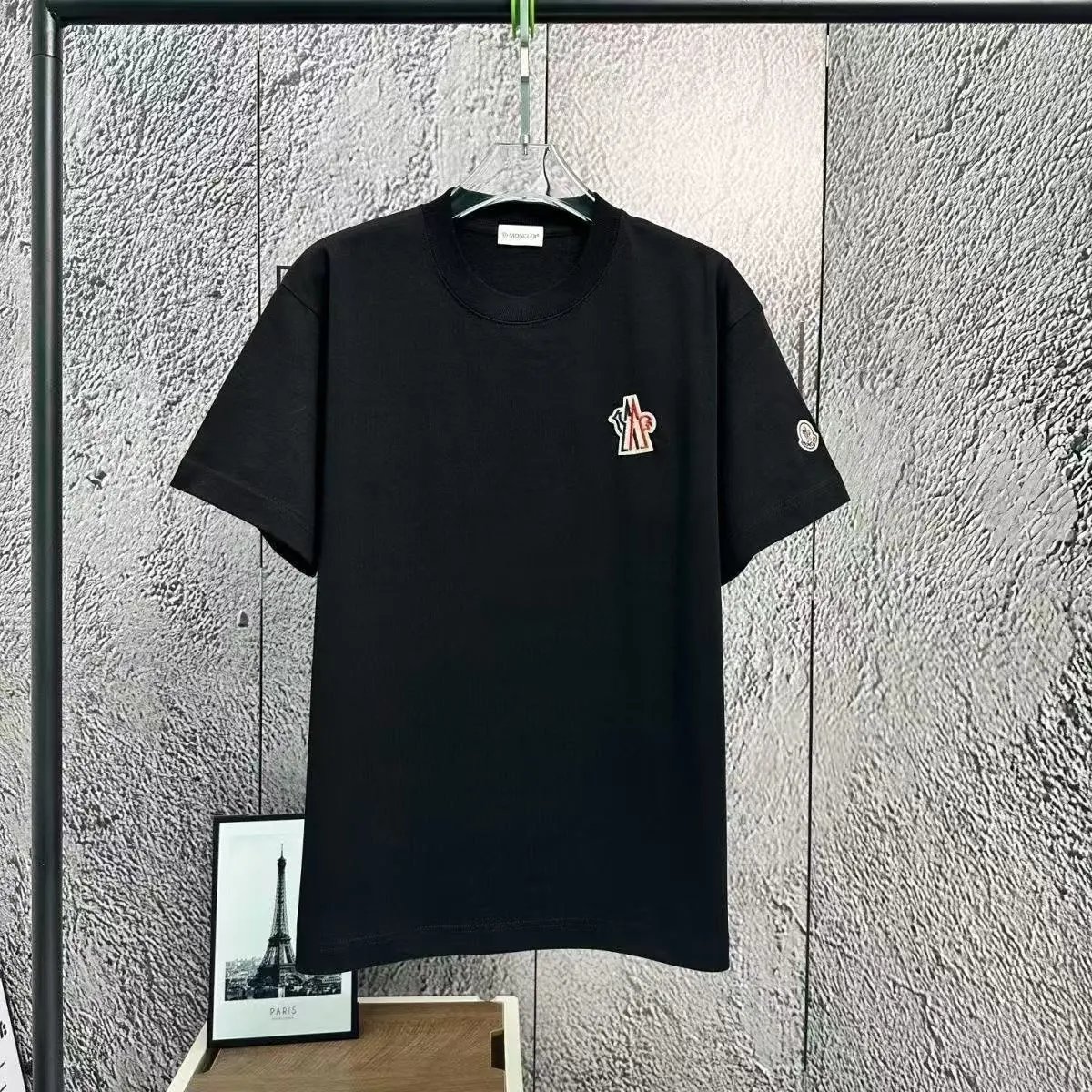 Burberry T-Shirts Short-Sleeve Equestrian Knight Graphic — Moncler-2