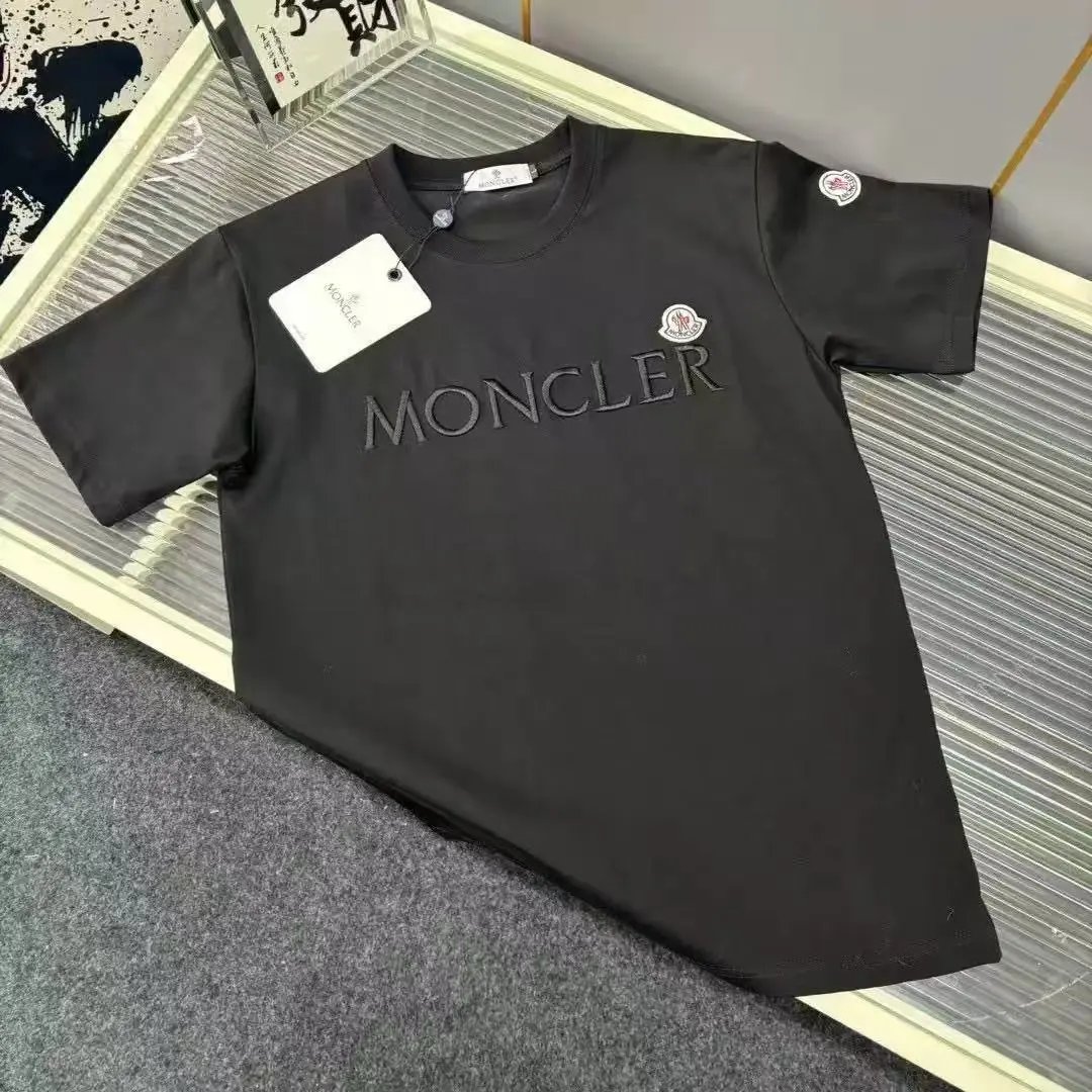 Burberry T-Shirts Short-Sleeve Equestrian Knight Graphic — Moncler-5