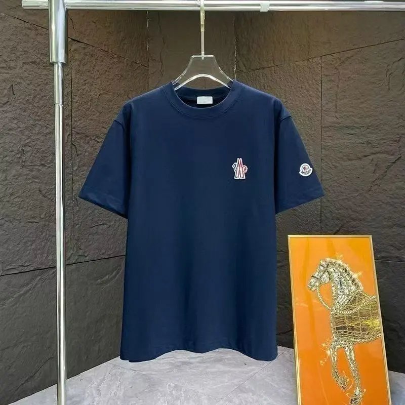 Burberry T-Shirts Short-Sleeve Equestrian Knight Graphic — Moncler-1